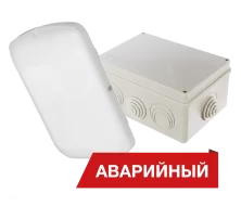 Светодиодный светильник Diora Луна Eco Box 12/1500 1500лм 12Вт 4000K IP65 80Ra Кп<5 Аварийный - DLEcoB12-A-4K-A