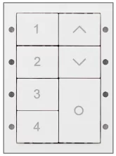 Панель управления 7-кн. 135W DALI  