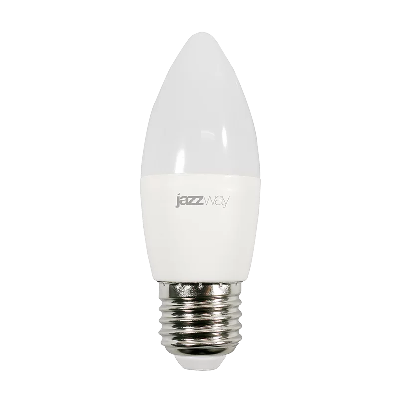 Светодиодный светильник PLED- ECO-C37 5w E27 4000K 400Lm 230V/50Hz  Jazzway арт. 2855329A - 2855329A