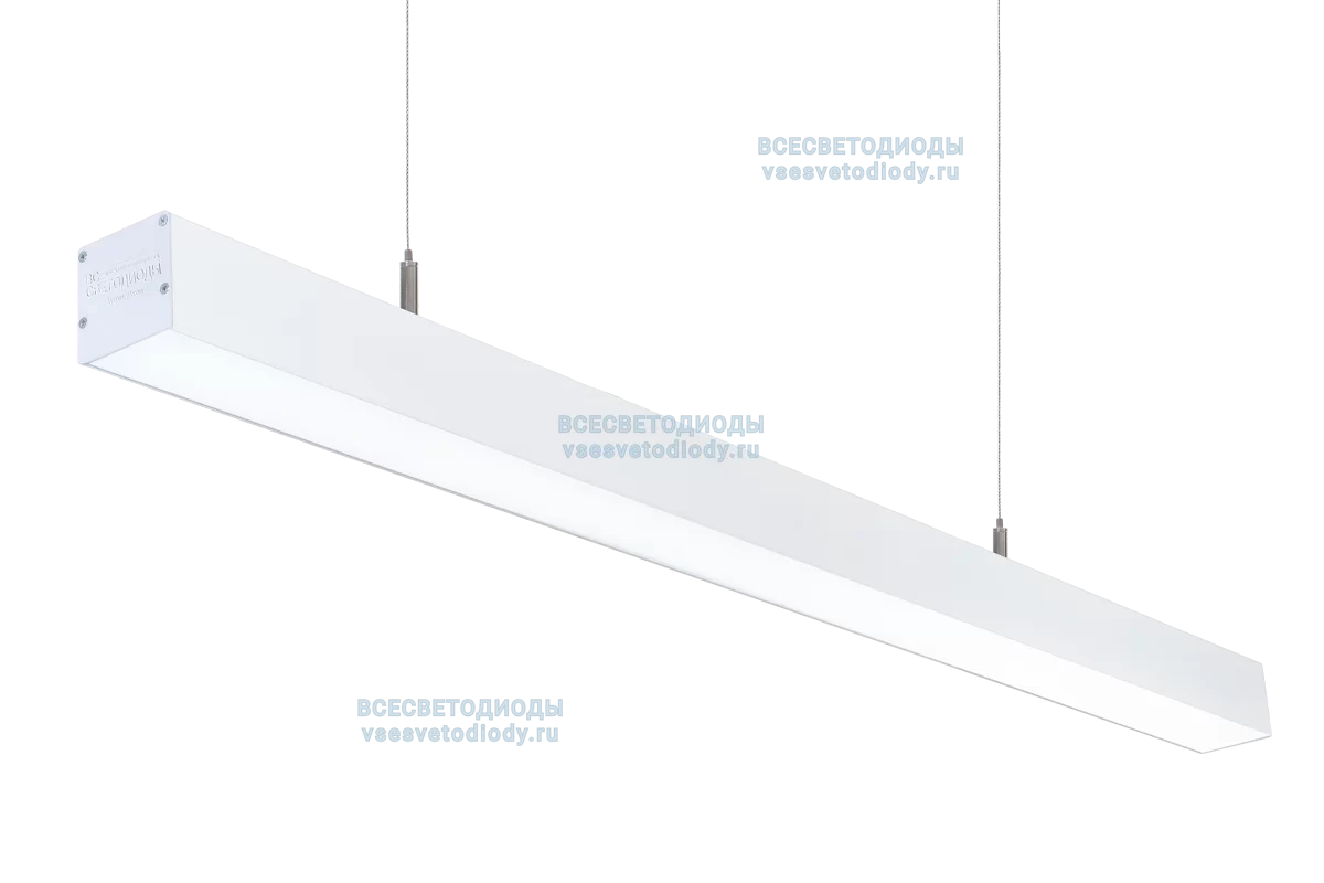 Светильник СЛИМФЛЕШ VS310 линейный 75W-9500Lm 5000-5500К ОПАЛ IP40 с БАП (aax.tech) на 3 часа арт. vs310-75-op-5k-nc3h