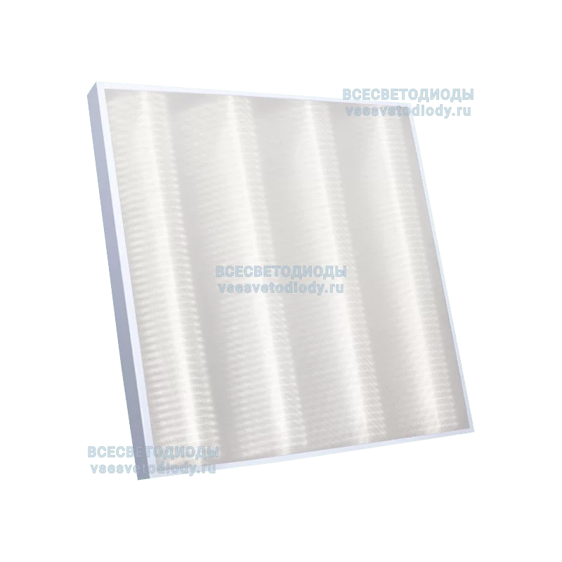 Cветильник АРМСТРОНГ VS201-Z 30W-3600Lm 5000-5500К МИКРОПРИЗМА IP40 с БАП (vsesv) на 3 часа арт. vs201-30-mpr-5k-li3h-z