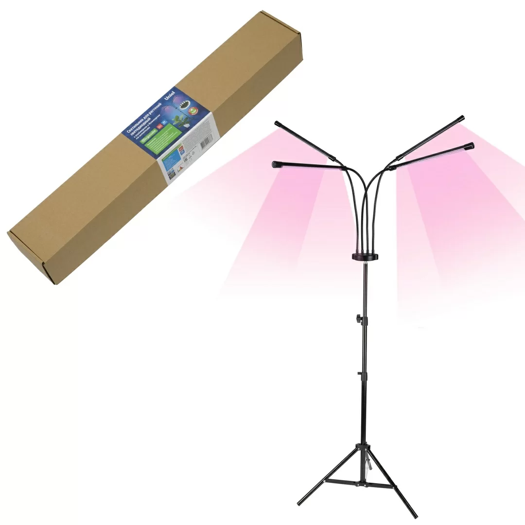 ULT-P32-36W/SPLE/TM/40 IP40 BLACK QUAD торговой марки Uniel - UL-00008905