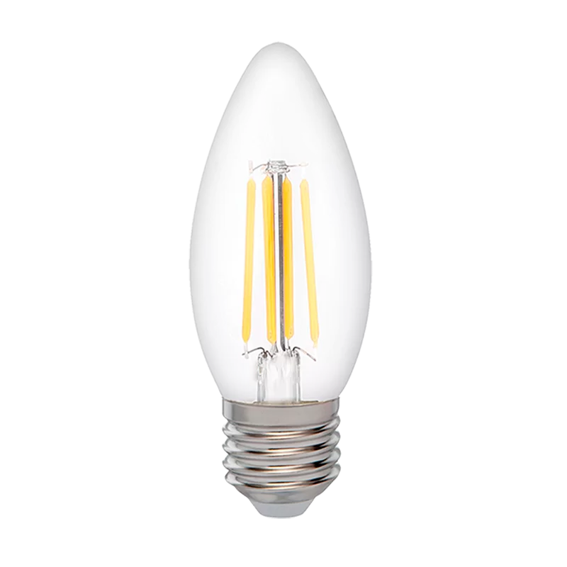 Светодиодный светильник PLED OMNI C35 8w E27 4000K CL 230/50  Jazzway арт. 5020825 - 5020825