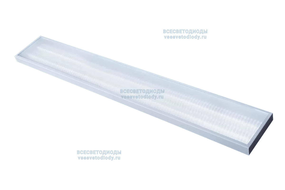 Светильник МАКСИ VS251-IP65-Z 40W-5000Lm 4000-4500К МИКРОПРИЗМА с БАП (aax.tech) на 1 час арт. vs251-40-mpr-4k-ip65-nc1h-z