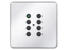 Панель управления 8-кн. 126202 матовая нержавейка  