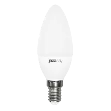 Светодиодный светильник PLED- ECO-C37 5w E14 3000K 400Lm 230V/50Hz  Jazzway арт. 1036834A - 1036834A