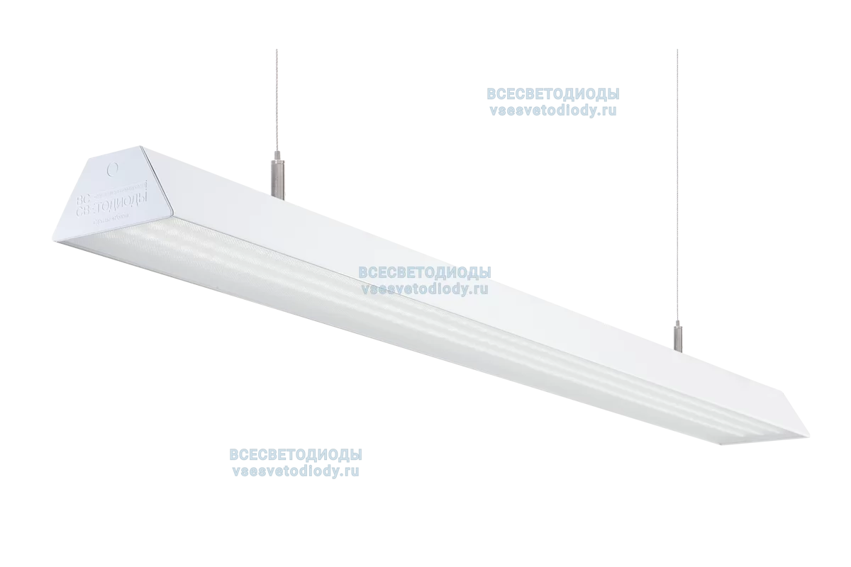 Светильник ТРЕЙД VS305 58W-7250Lm 6000-6500К МИКРОПРИЗМА IP40 с БАП (vsesv) на 3 часа арт. vs305-58-mpr-6k-li3h