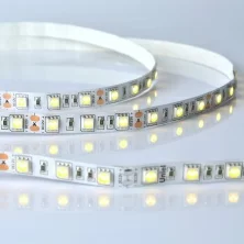 ULS-M25-5050-60LED/m-10mm-IP20-DC12V-14,4W/m-5M-3000K PROFI катушка в герметичной упаковке  