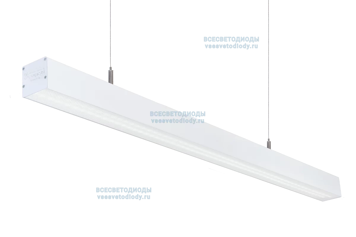 Светильник СЛИМФЛЕШ VS310 линейный 76W-9500Lm 6000-6500К МИКРОПРИЗМА IP40 с БАП (aax.tech) на 1 час арт. vs310-75-mpr-6k-nc1h