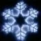 Фигура ARD-SNOWFLAKE-M4-750x750-324LED White (230V, 18W) (Ardecoled, IP65) арт. 025307 - 025307