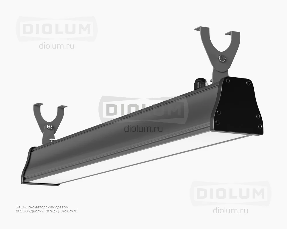 Светодиодные светильники Proffline II 798 мм 08-60/ 60 Вт БАП 2 часа Diolum-PR-IP65-БАП2-2PL0860-5K производства Diolum