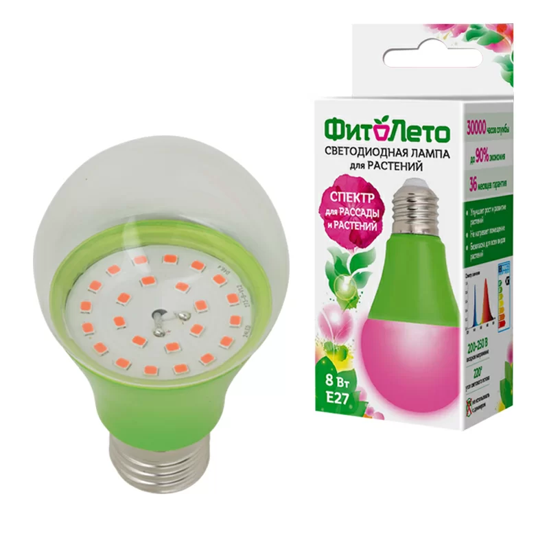 LED-A60-8W/SPSB/E27/CL PLP30GR торговой марки Uniel - UL-00004581