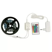 ULS-Q211 5050-30LED/m-IP20-3M-RGB RRP24C24 Комплект светодиодной ленты с адаптером и контроллером  