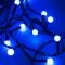 Светодиодная гирлянда ARD-BALL-CLASSIC-D13-20000-BLACK-200LED BLUE (230V, 14W) (Ardecoled, IP65) арт. 025576 - 025576