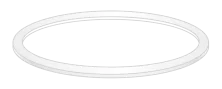Кольцо пластиковое для светильника GX53R - 4690612008479