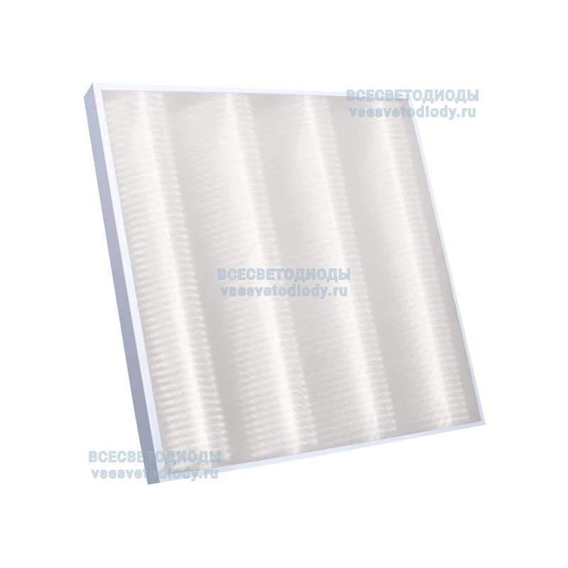 Светильник ГРИЛЬЯТО VS222 36W-4300Lm 5000-5500К МИКРОПРИЗМА IP40 с БАП (vsesv) на 3 часа арт. vs222-36-mpr-5k-li3h