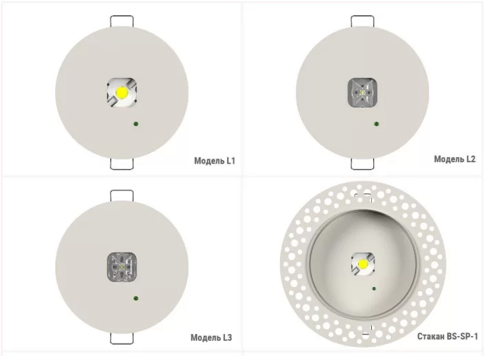 Аварийный светильник BS-RADAR-10-L4-ELON White арт. a23668
