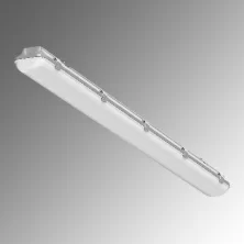 RVE-AQUA-1262-PS-IP65-БАП (1262х124х85мм 37Вт 4000К CRI90 Белый RAL9003 БАП на 3ч) светильник - RVE00019011