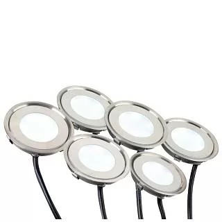 Набор KT-R-6x0.5W LED Day White 12V (круг)  в Москве 