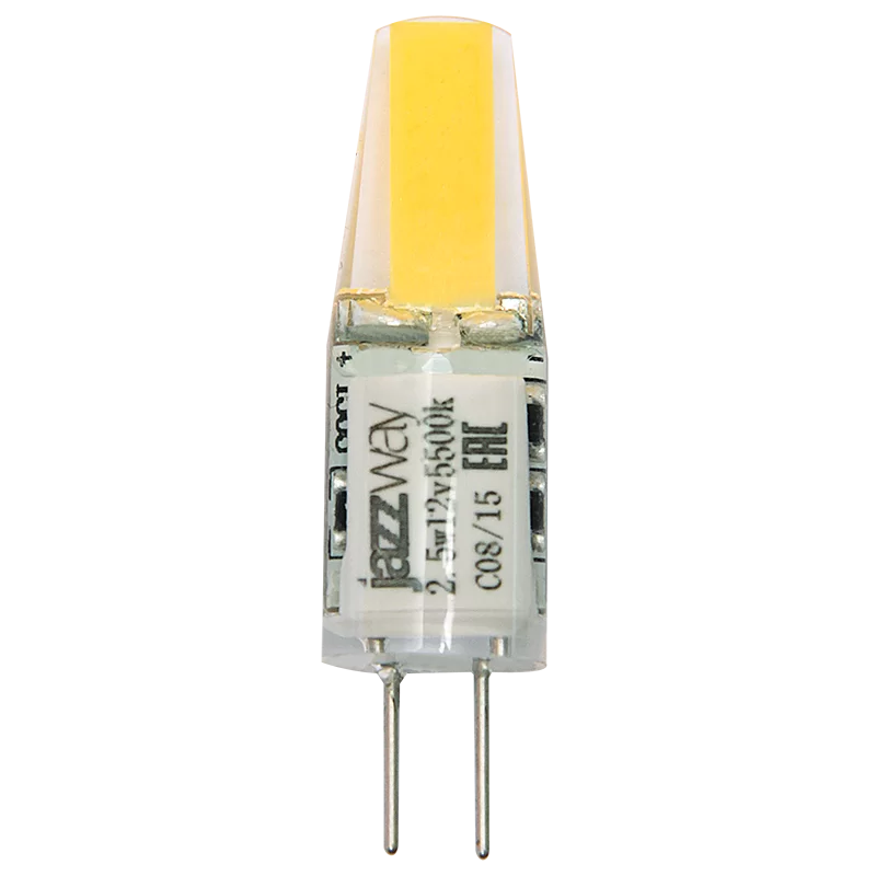 Светодиодный светильник PLED-G4 COB  3w 240Lm 3000K 220В (силикон d10*38мм)  Jazzway арт. 2857446 - 2857446