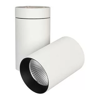 Светильник SP-POLO-SURFACE-TURN-R85-15W Day4000 (WH-BK, 40 deg) Arlight арт. 027563 - 027563