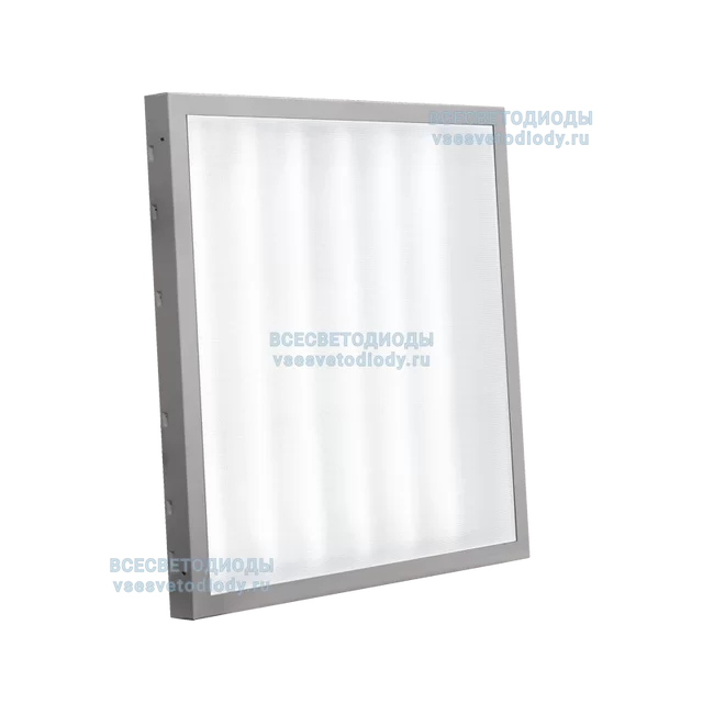 Светильник АРМСТРОНГ CLIP-IN VS274-Z 56W-6600Lm 5000-5500К МИКРОПРИЗМА IP54 с БАП (vsesv) на 3 часа арт. vs274-56-mpr-5k-li3h-3-z