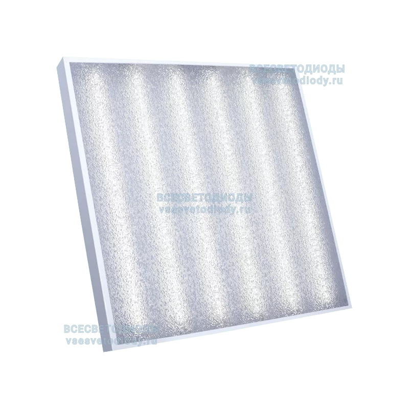 Cветильник АРМСТРОНГ VS203-IP65 48W-5700Lm 5000-5500К КОЛОТЫЙ ЛЁД с БАП (vsesv) на 1 час арт. vs203-48-kl-5k-li1h-ip65