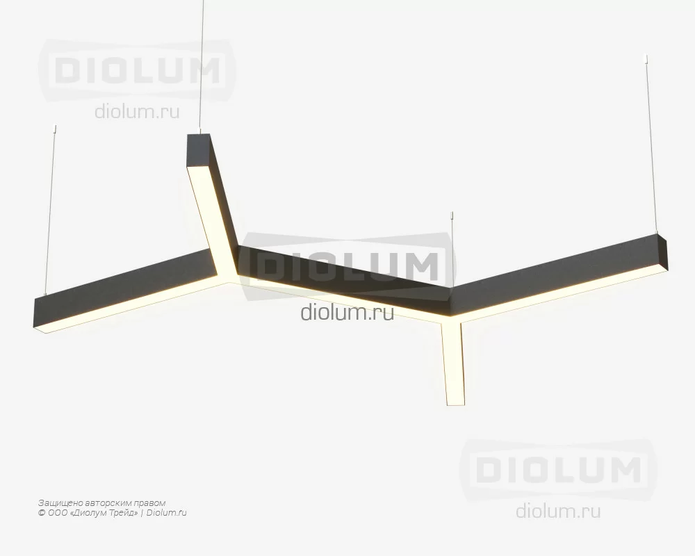 LP85-TRIOLA-DUO-1300 182Вт (сегмент 1328 мм)  в Москве 