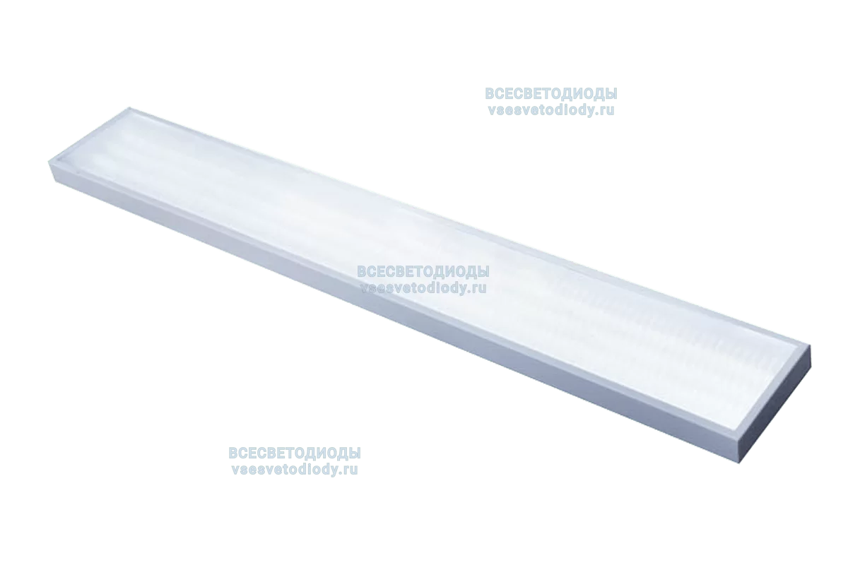 Светильник МАКСИ VS253-IP65 76W-9500Lm 6000-6500К ОПАЛ с БАП (vsesv) на 1 час арт. vs253-76-op-6k-ip65-li1h
