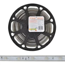 ULS-Q215 5050-30LED/m-14mm-IP67-220V-7,2W/m-50M-RGB бобина  