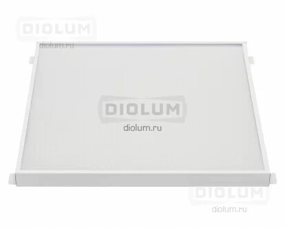 Светодиодные светильники Грильято 585х585х40 IP54/65 60Вт БАП 2 часа Diolum-OF-IP54-БАП2-1241NW60 производства Diolum