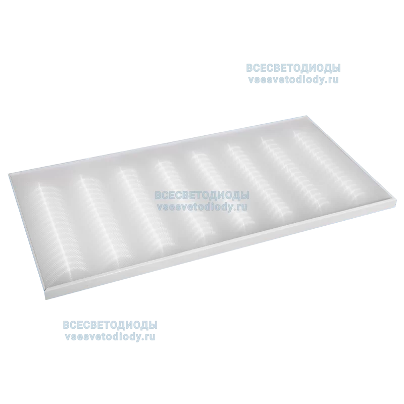 Cветильник АРМСТРОНГ ДВОЙНОЙ VS205-IP65 80W-9600Lm 5000-5500К МИКРОПРИЗМА с БАП (aax.tech) на 3 часа арт. vs205-80-mpr-5k-nc3h-ip65