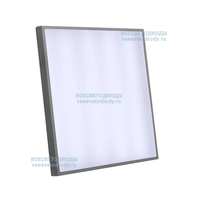 Светильник АРМСТРОНГ CLIP-IN VS272 40W-4800Lm 6000-6500К ОПАЛ IP54 с БАП (vsesv) на 3 часа арт. vs272-40-op-6k-li3h-3